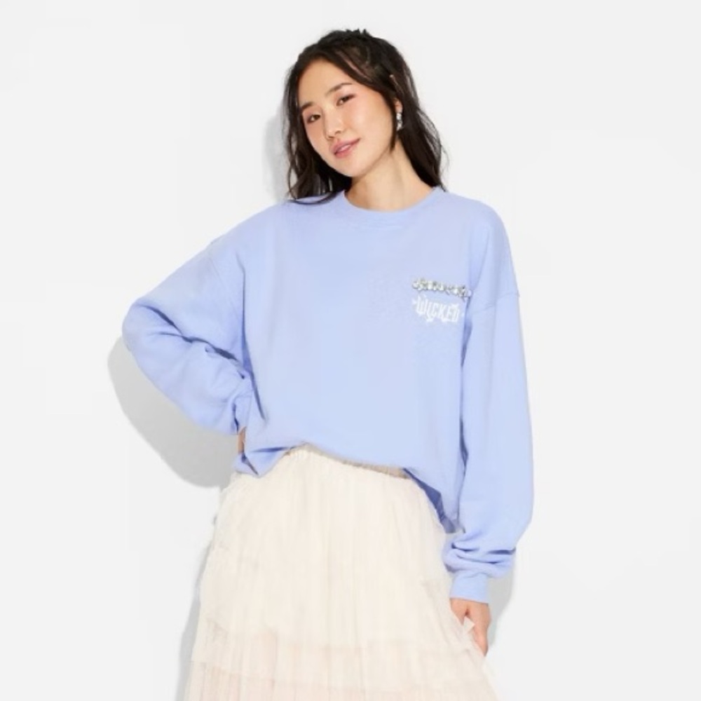 Wicked rhinestone Sweatshirt